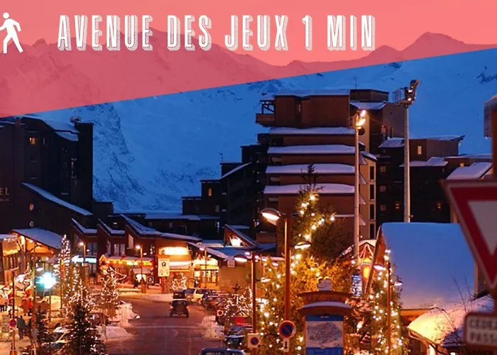 Studio Des Jeux - Alpe D\'Huez Hyper Centre - 4-5 Personnes - Wifi