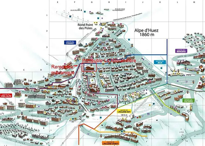 Studio Des Jeux - Alpe D\'Huez Hyper Centre - 4-5 Personnes - Wifi