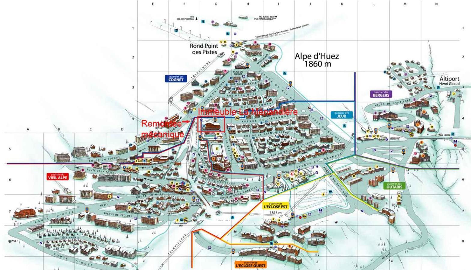 Apartment Des Jeux - Alpe D'huez Hyper Centre - 4-5 Personnes - Wifi *